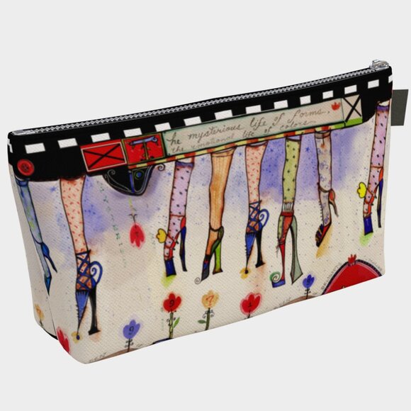Shoe clothesline makeup/travel/accessories bag - Picture 2 of 5